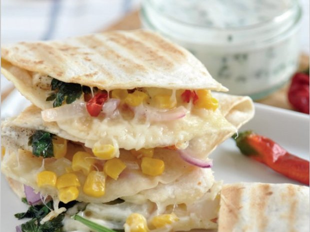 Quesadillas vegetarianas
