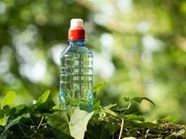 Botella de agua pequeña