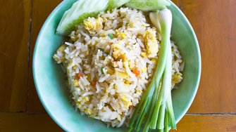 El arroz blanco tiene muy poco potasio.