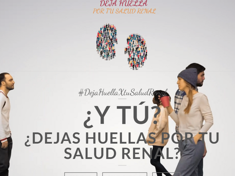 Imagen de la campaña Deja Huella Por Tu Salud Renal