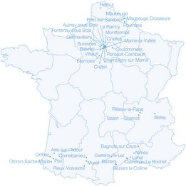 Centros de diálisis de Fresenius Medical Care en Francia
