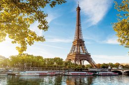 La Torre Eiffel en Paris, Francia